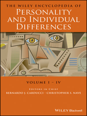 cover image of The Wiley Encyclopedia of Personality and Individual Differences, Set